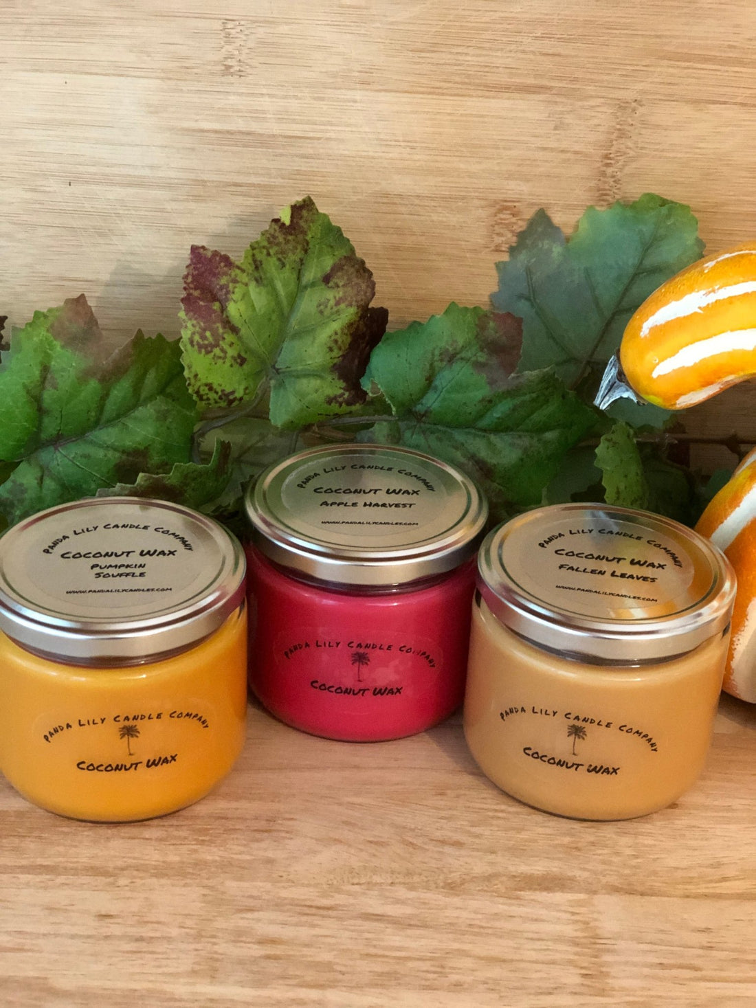 Coconut Wax Fall Candles - Panda Lily Candle Company