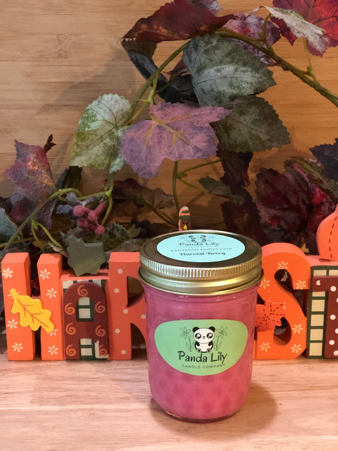 One of my new favorites—Harvest Berry - Panda Lily Candle Company