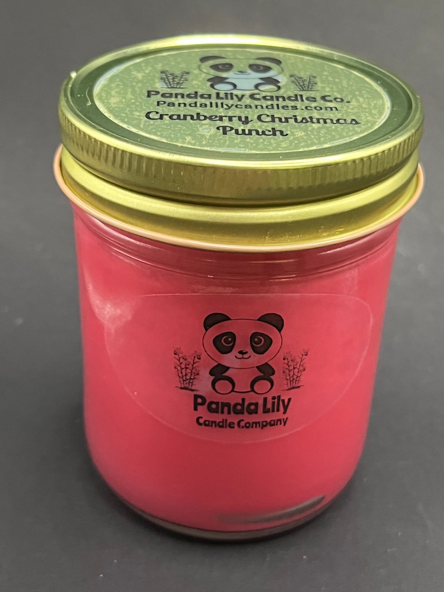 Cranberry Christmas Punch (Soy Wax) Candle -8oz