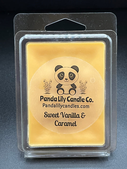 Sweet Vanilla Caramel Wax Melt - Panda Lily Candle Company