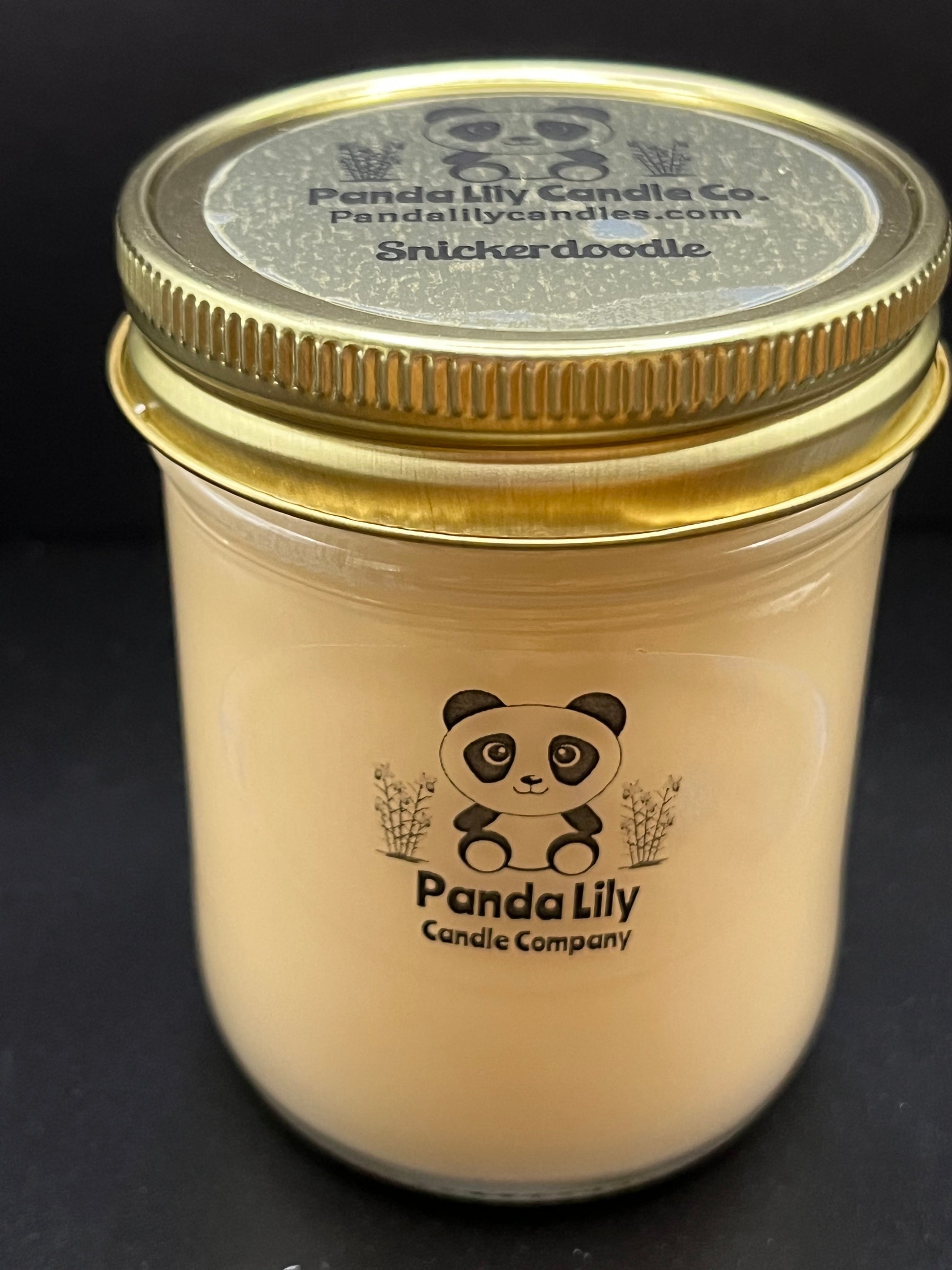 Snickerdoodle (Soy Wax) Candle - 8oz - Panda Lily Candle Company