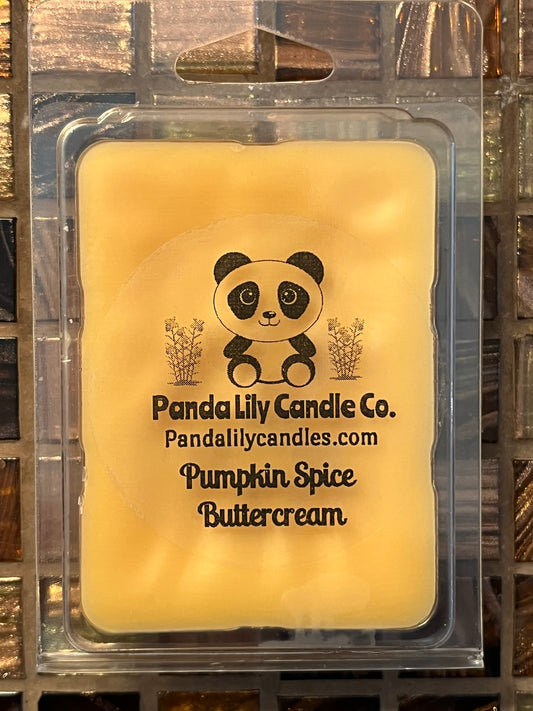 Pumpkin Spice Buttercream Wax Melt - Panda Lily Candle Company