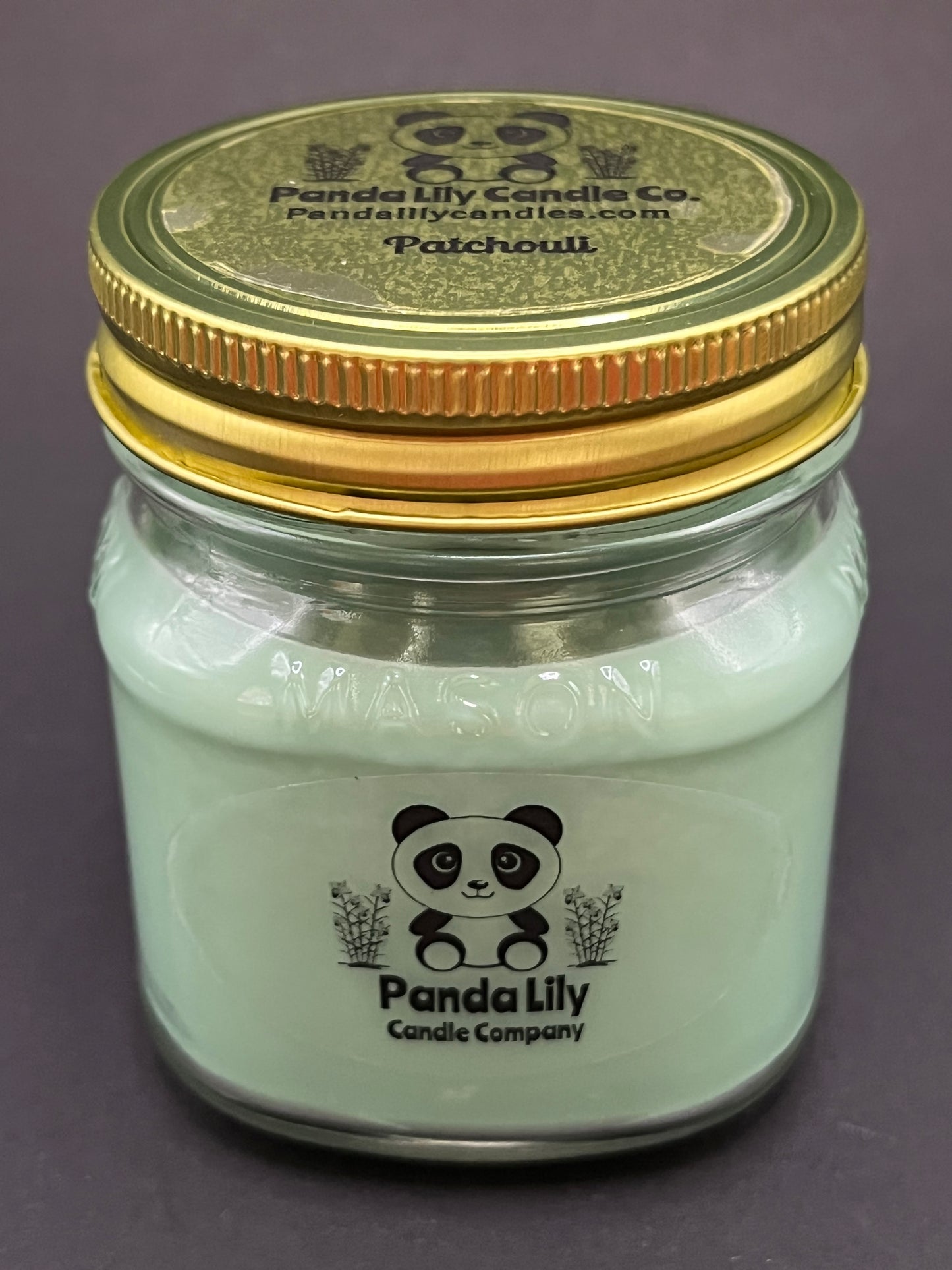 Patchouli (Soy Wax) 8oz Mason Jar Candle