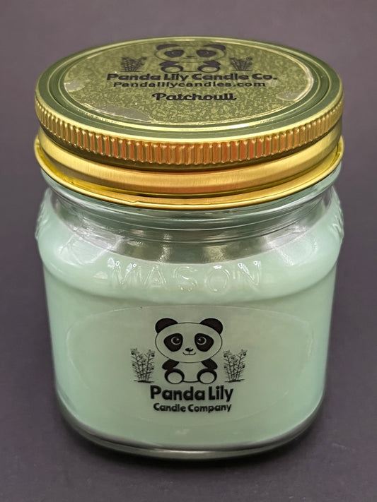 Patchouli (Soy Wax) 8oz Mason Jar Candle