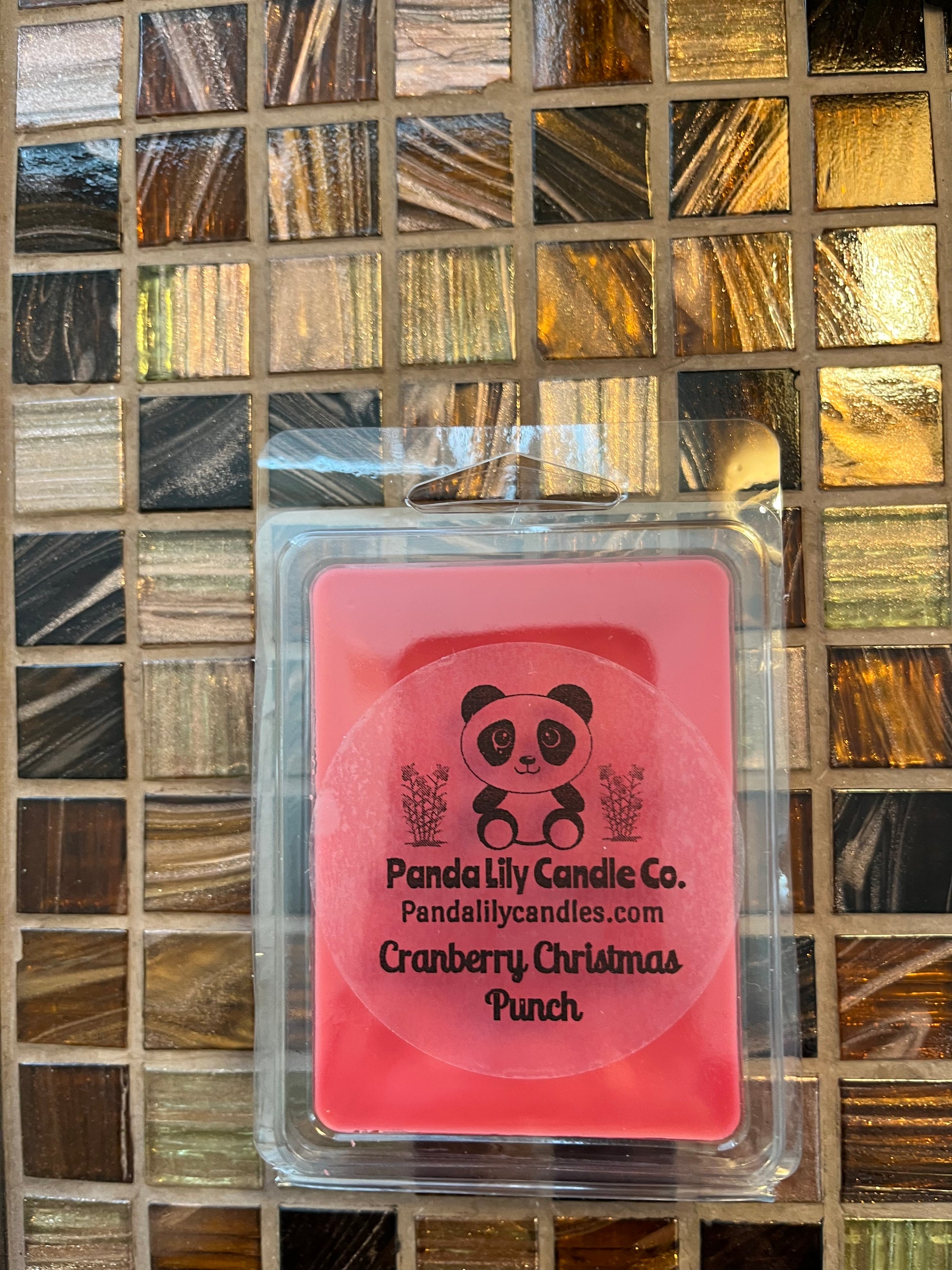 Cranberry Christmas Punch Wax Melt - Panda Lily Candle Company